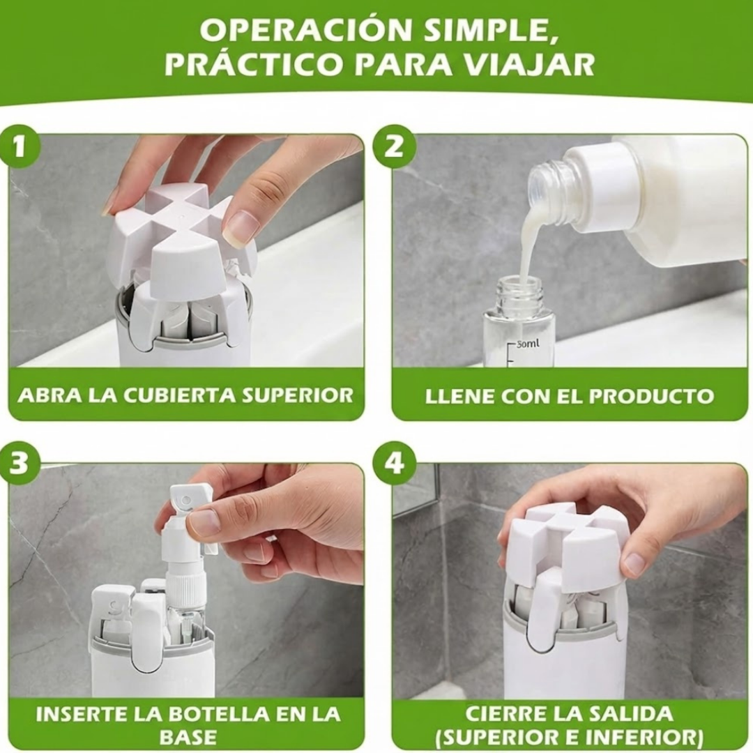 Botella 4 en 1 Fill & Go